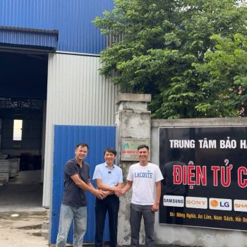 Đi Thăm Cựu Học Viên Sửa Chữa Tivi Thành Đạt Mở Xưởng Quy Mô Hàng Nghìn m² Tại Hải Dương