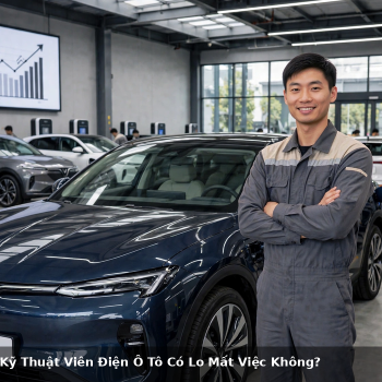 Xe Điện Lên Ngôi: Kỹ Thuật Viên Điện Ô Tô Có Lo Mất Việc Không?