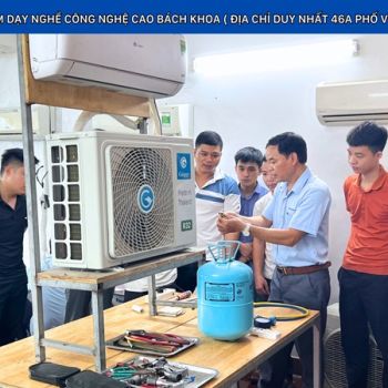 Dạy nghề điện lạnh Bách Khoa Hà Nội - Đào tạo uy tín, đảm bảo việc làm