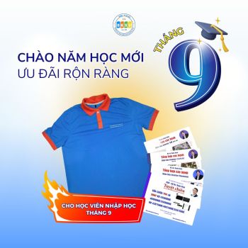 HỌC NGHỀ THÁNG 9 – “ƯU ĐÃI RỘN RÀNG, VÔ VÀN QUÀ TẶNG”